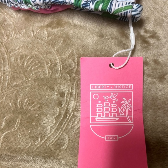 NWT tropical print halter bikini top regular size medium by Liberty & Justice - Picture 10 of 14